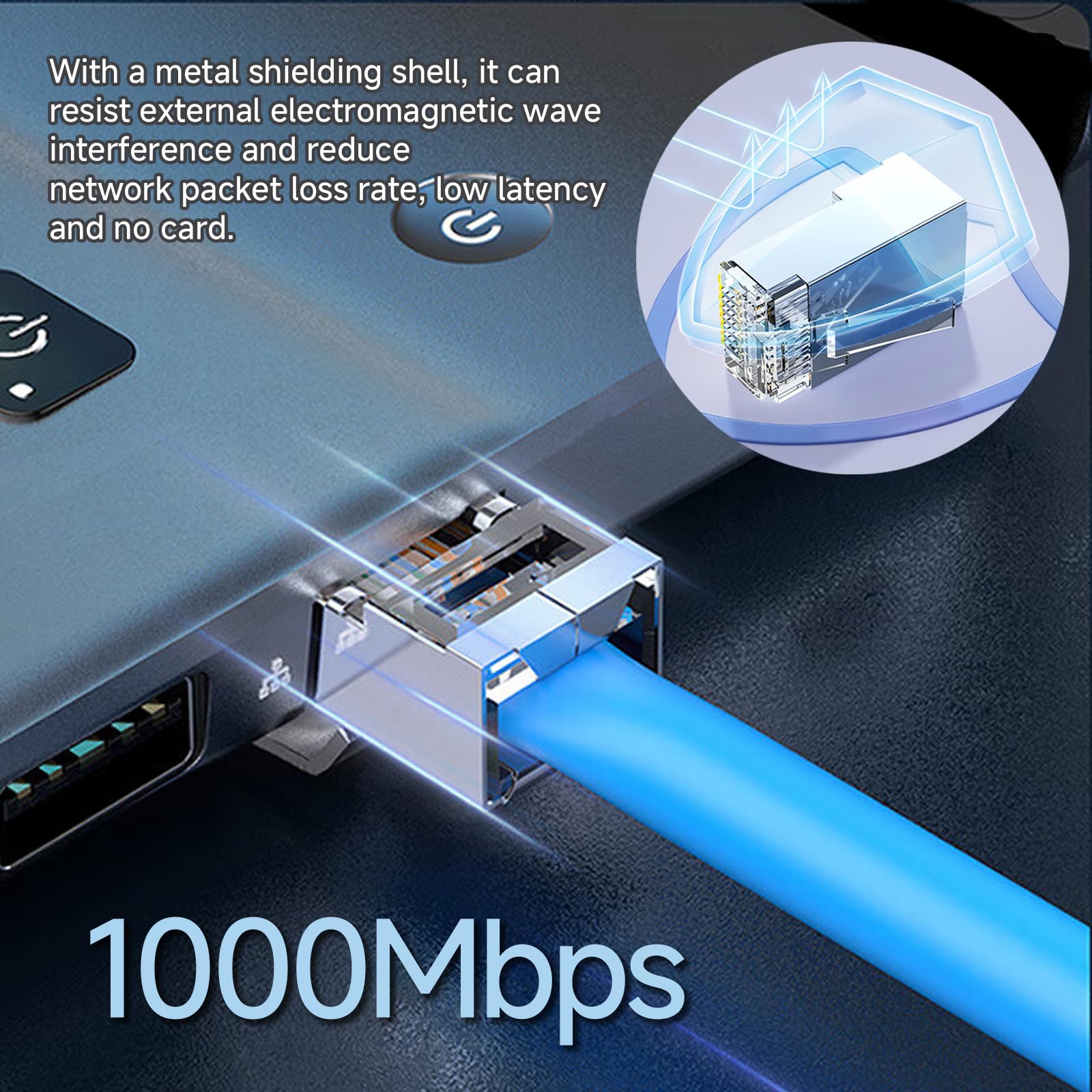 50/100pcs RJ45 Cat6 Pass Through Connector Gold Plated Unmodule Plug Network RJ-45 Crystal HeadsEthernet Cables - 7