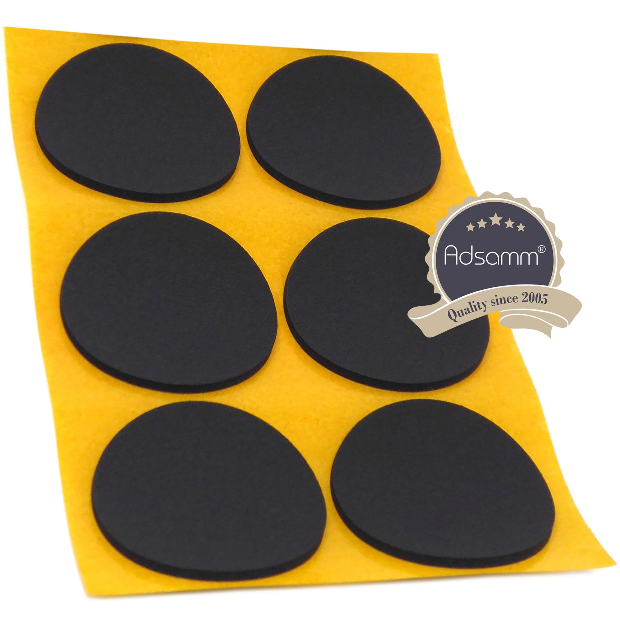 6 X Patins Antidérapants Autocollants En Caoutchouc