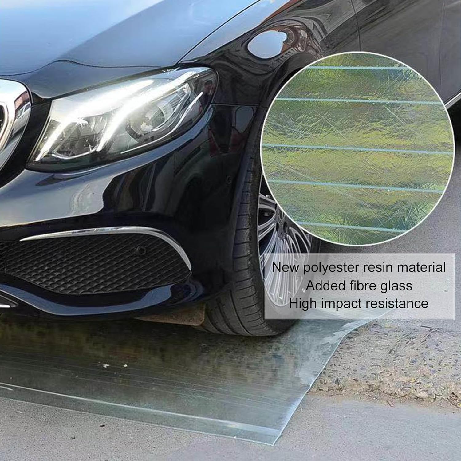 Greenhouse Replacement Plastic Panels,Clear Polycarbonate Roofing Sheets,0.8mm Glassfiber Panels Rainproof,Easy to Bend and Cut Roof Panels,Cold Framed Replacement Panels,W×L-24×197in