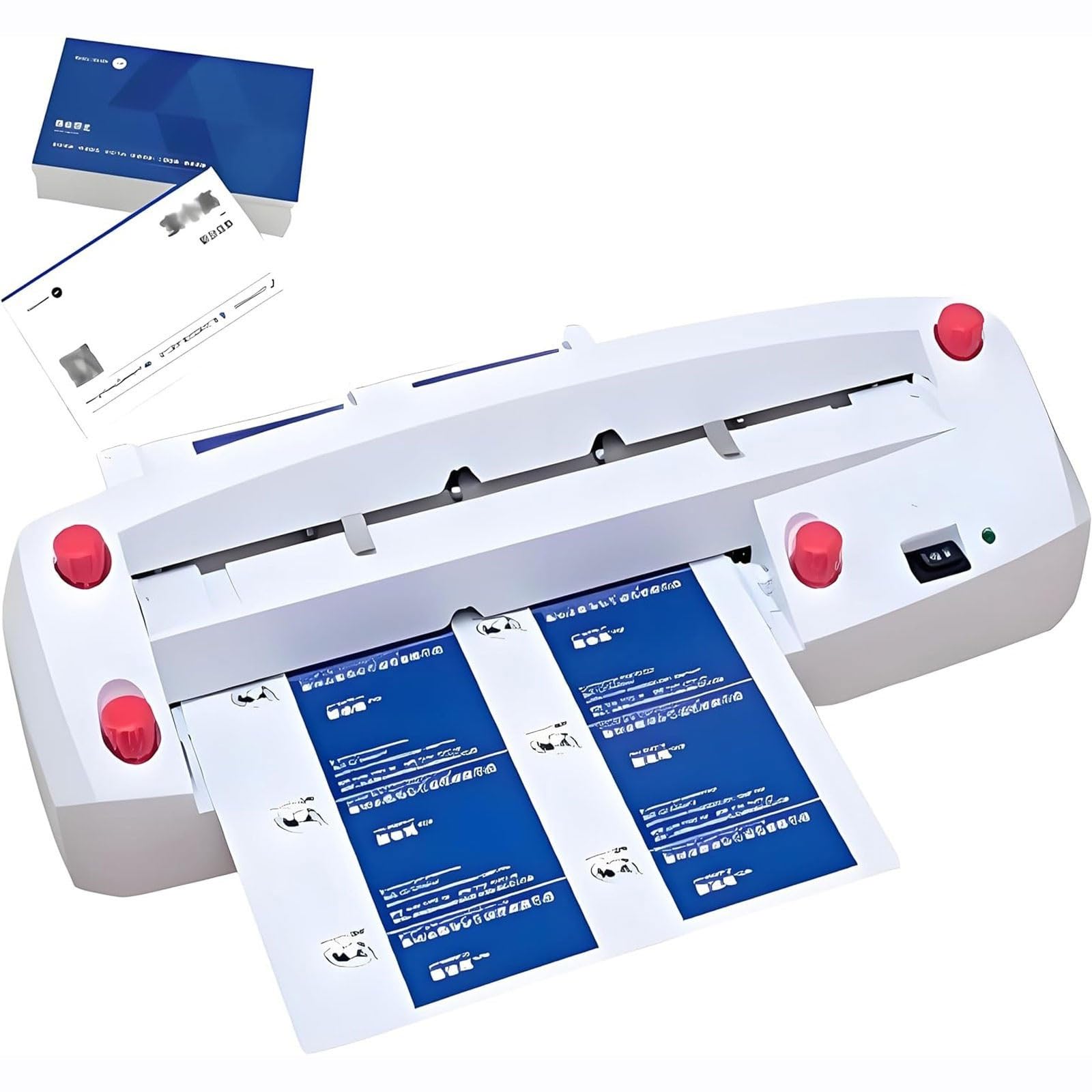 SBCGFY Automatic Paper Cutter,Electric Business Card Cutting Machine, Auto Feeding,Business Card Cutter,For 90X54Mm Cards