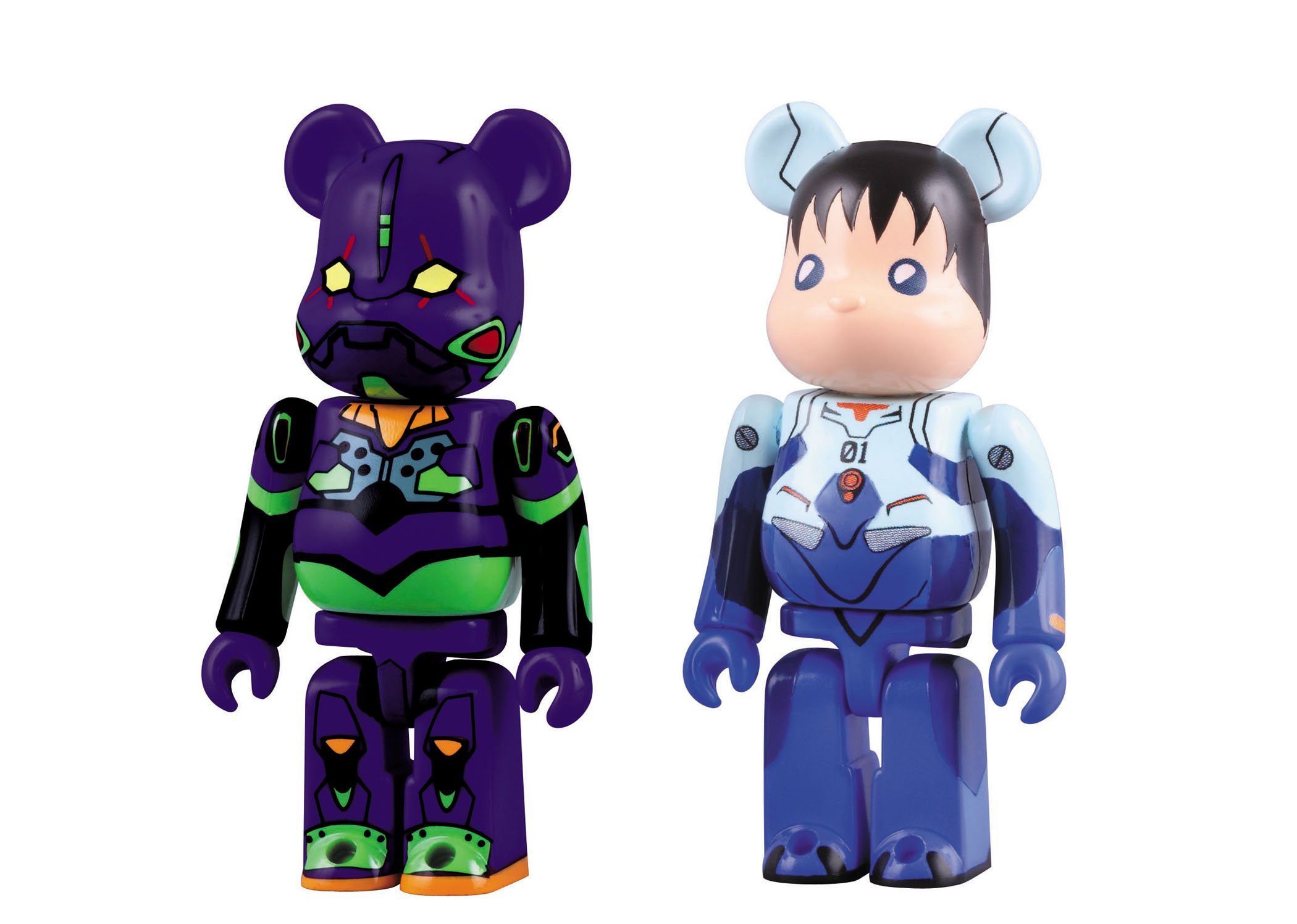 Amazon | BE@RBRICK（ベアブリック）ヱヴァンゲリヲン新劇場版：序 2pc 