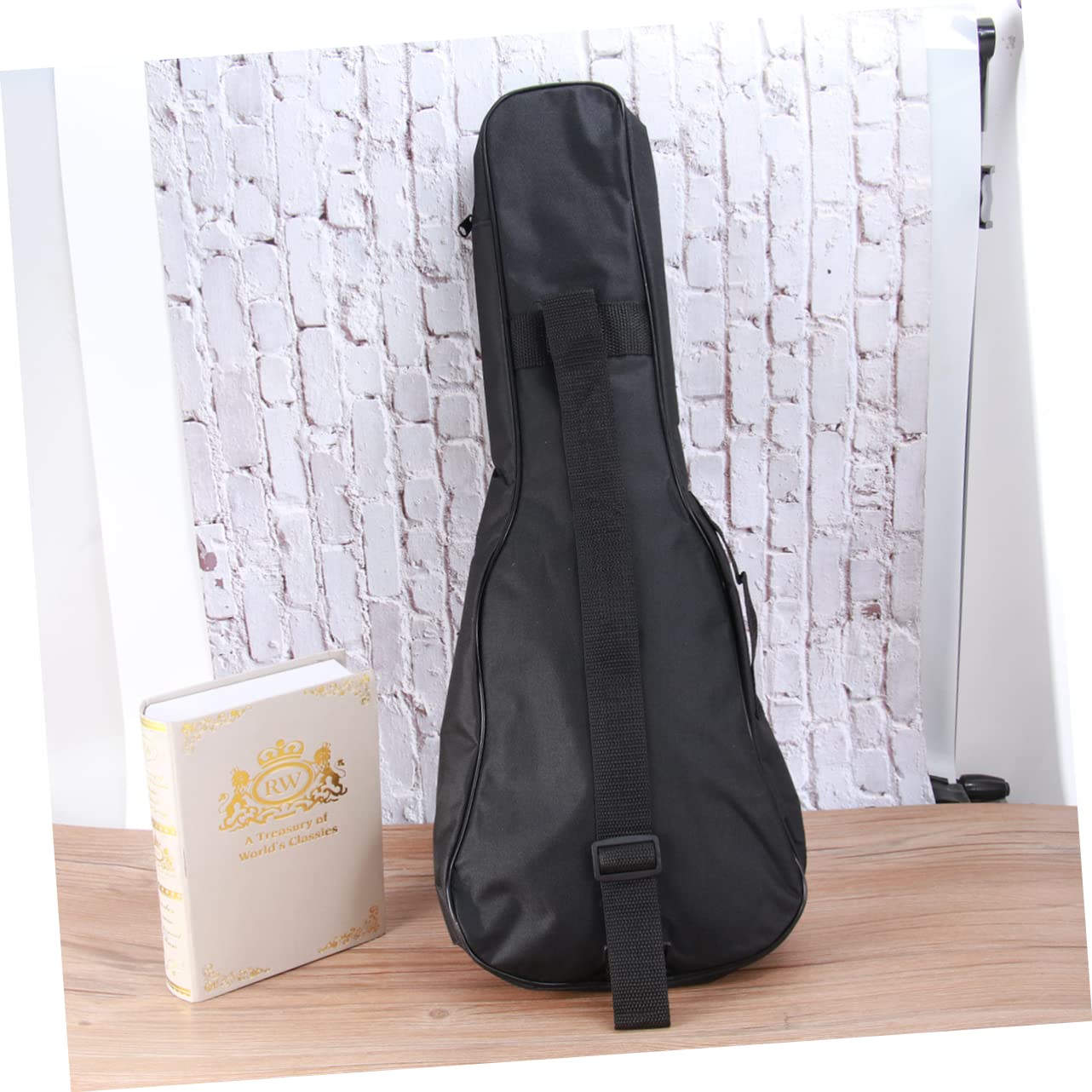 HEMOTON 2 Pezzi 26 26 Pollici - Custodia Per Chitarra in Spugna Dacqua Con Doppie Tracolle Per Chitarra Acustica Folk E Strumenti A Corda