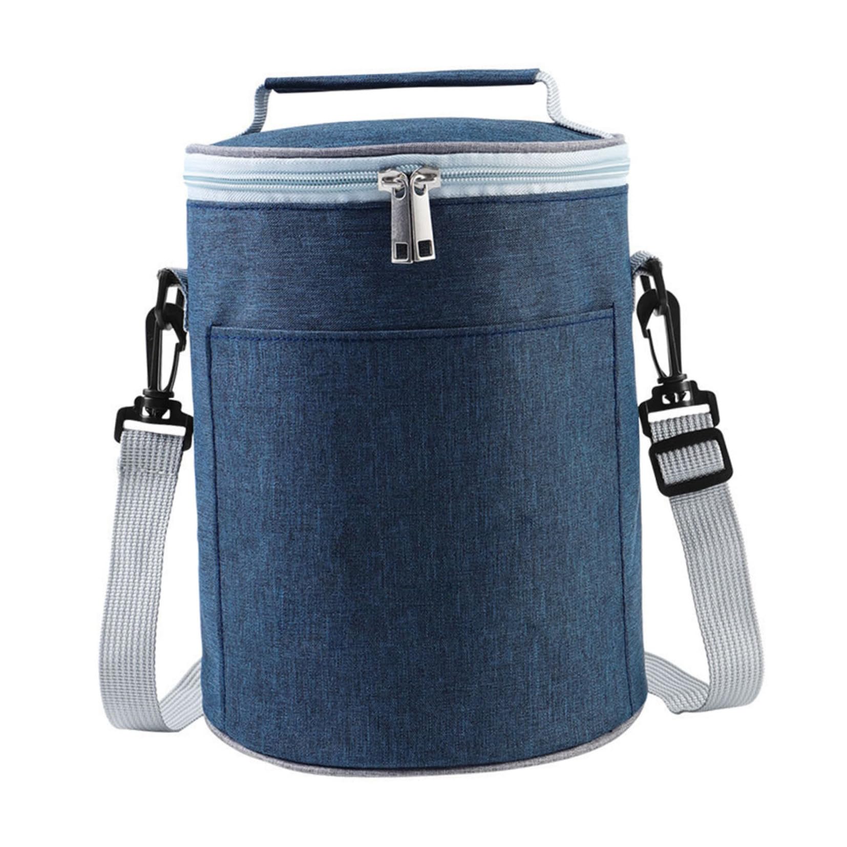 HOMSFOU Thermotasche aus Oxford Gewebe mit Aluminiumfolie Kompakte Isoliertasche für Lebensmittel zum Camping und Mitnehmen