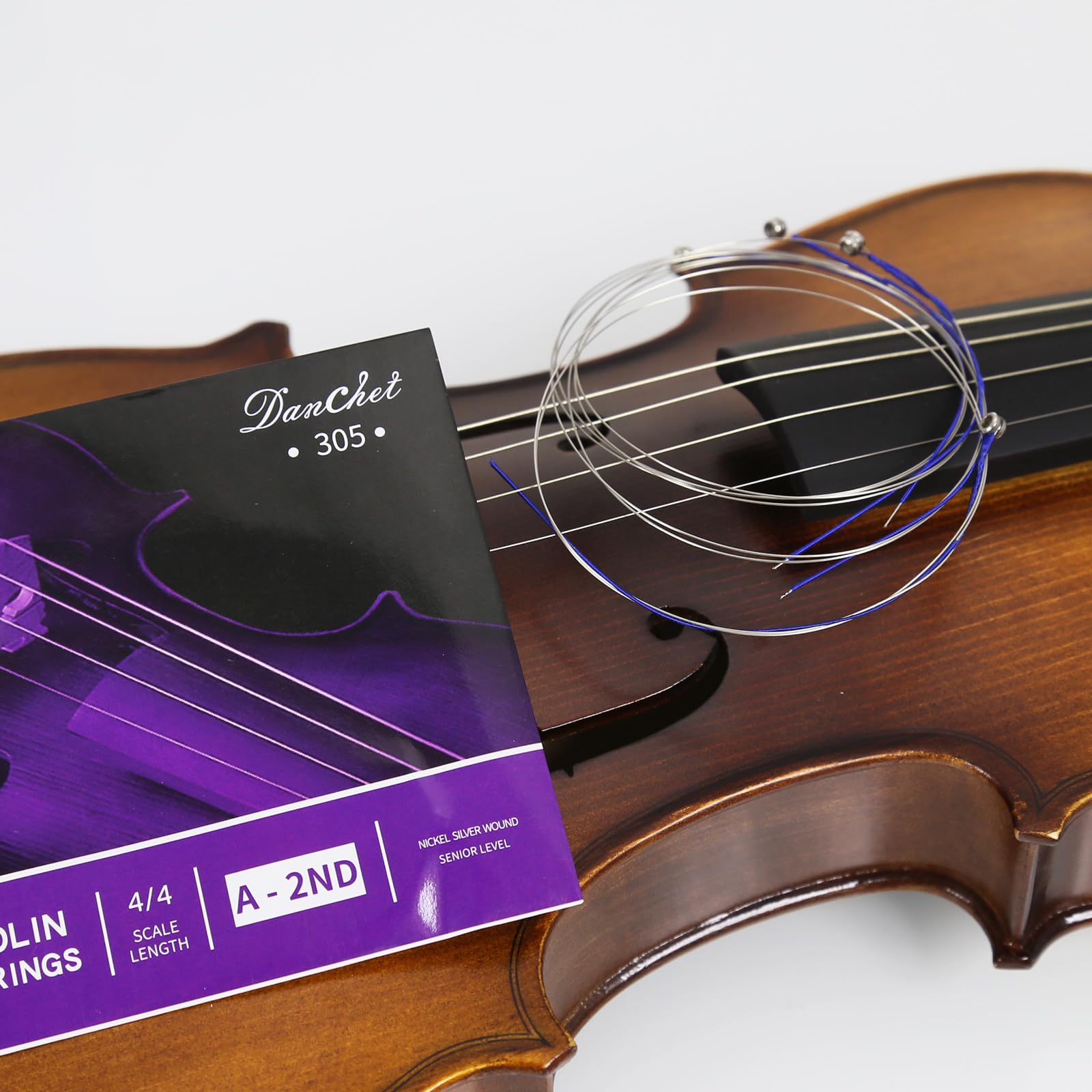 Violin Strings 4/4 Full Set 4/4 Full Size Violin Strings Set - Medium ...