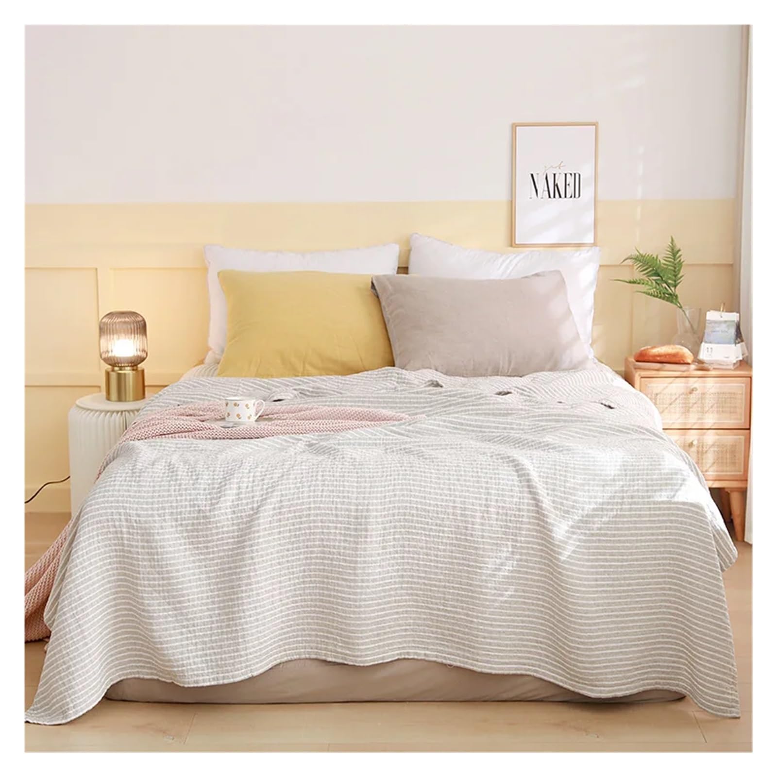 BAYNOPURIN Sofa Blanket Cotton Gauze Thin Summer Cooling Towel Blanket Bedspread on Bed Picnic Sofa Bedding Coverlet Sleeping Nap Quilt