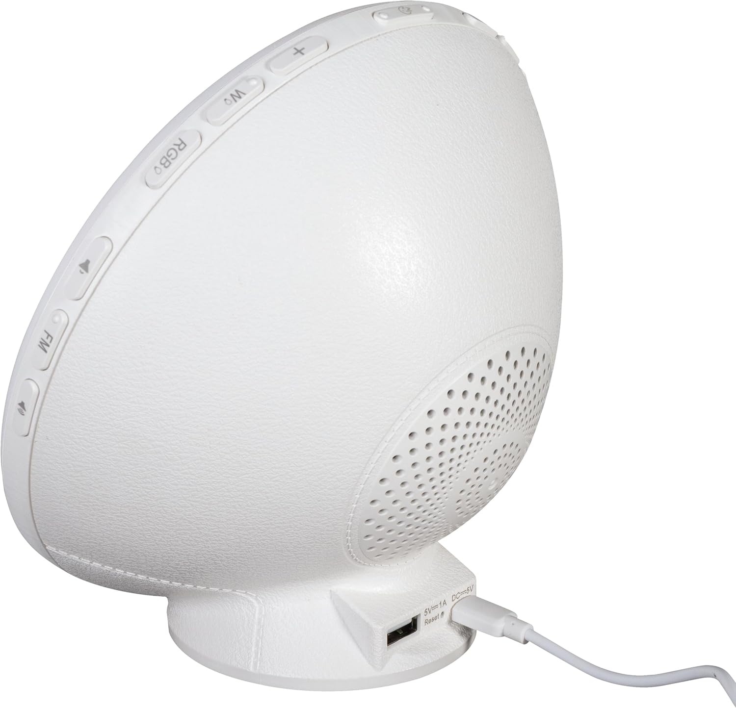 OttLite Wake Up Light with White Noise Sound Machine, Color Changing, Sunrise Simulation, 7 Wake Up Sounds, Snooze Function, Smart Alarm Clock for Heavy Sleepers, Sunlight Lamp with USB Charging Port