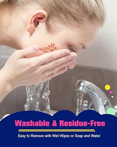 Miniatura 5 de 14 piezas de pintura facial que brilla en la oscuridad, pintura facial y corporal de neón de luz negra de Creamify para mascarada, kit de crayones