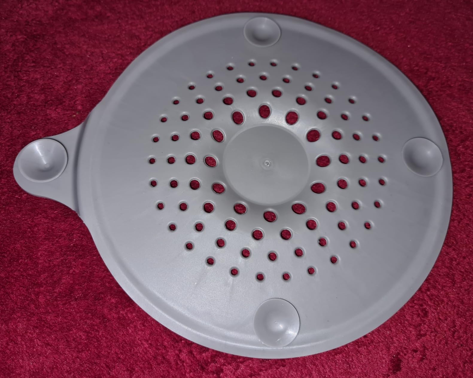 Shower Drain Cover Kitchen Sink Strainer Bathtub Hair Catcher Silicone