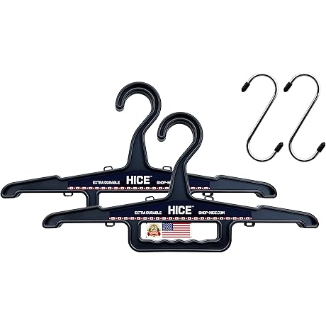 HICE Heavy Duty Wetsuit Hanger | Enhanced for Heavy Outdoor Gear