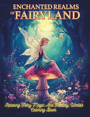 Enchanted Realms Coloring Book