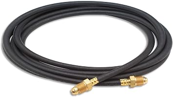 Powerweld 25 Ft. 1/4" Black Inert Argon Welding Hose Assembly
