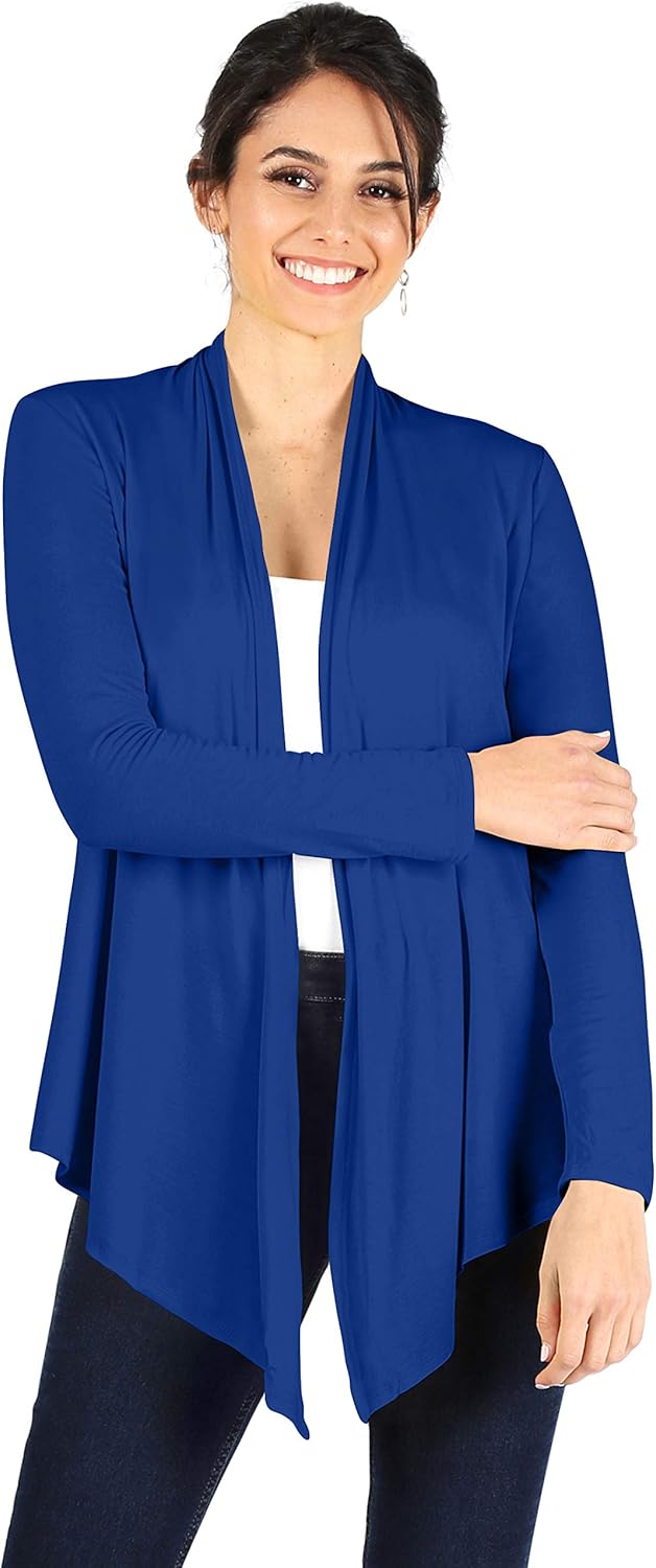 Simlu Lightweight Cardigans for Women Reg and Plus Size Light Cardigans for Women Summer Long Sleeves