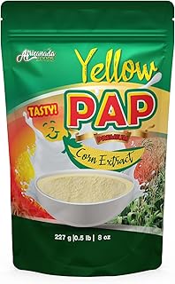 Africanada Yellow Pap Powder | Ogi | Fermented Corn Powder | Authentic Nigerian Flavour | 227g