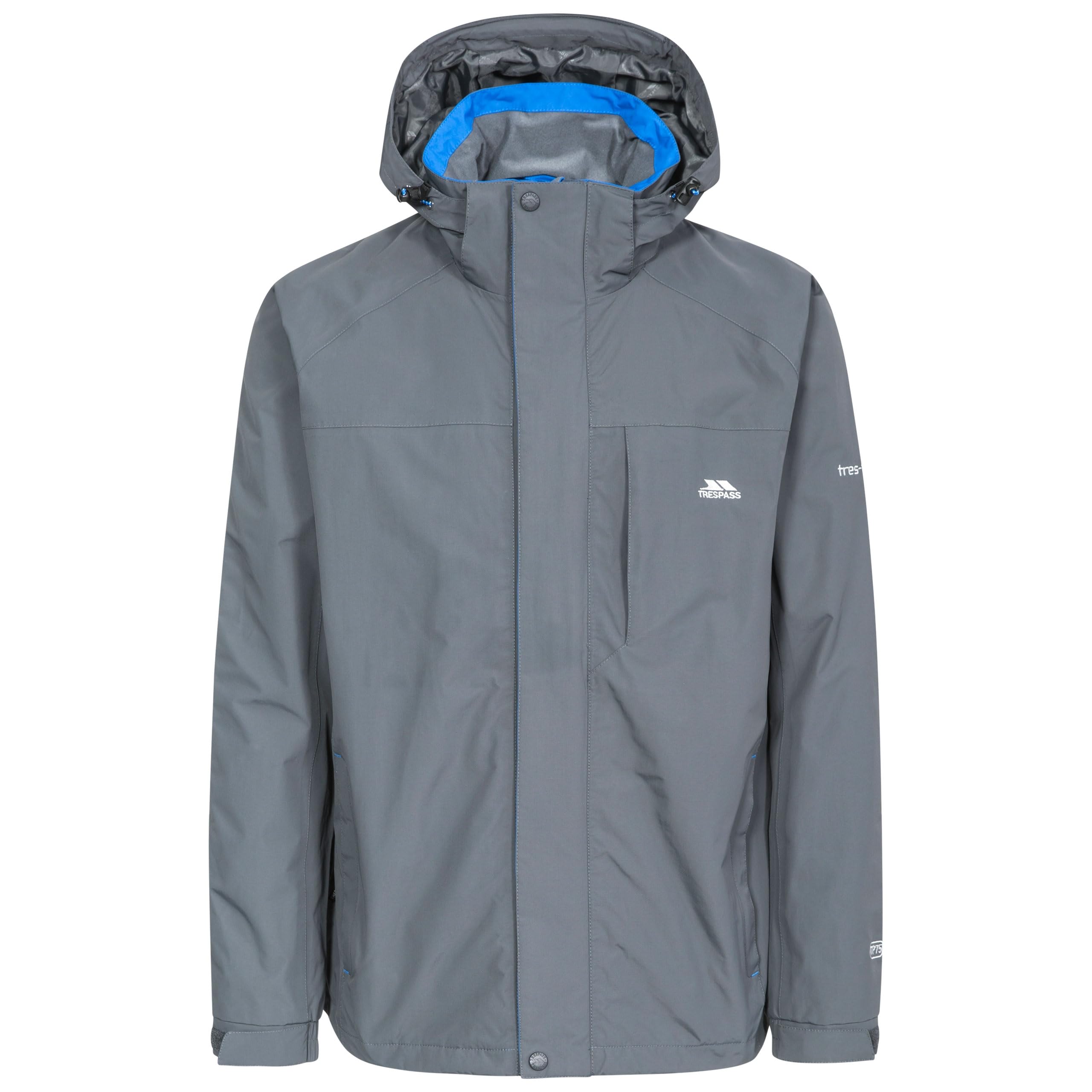 Trespass Mens Waterproof Jacket with Hood Taped Seams XXS -XXXL Edwards II