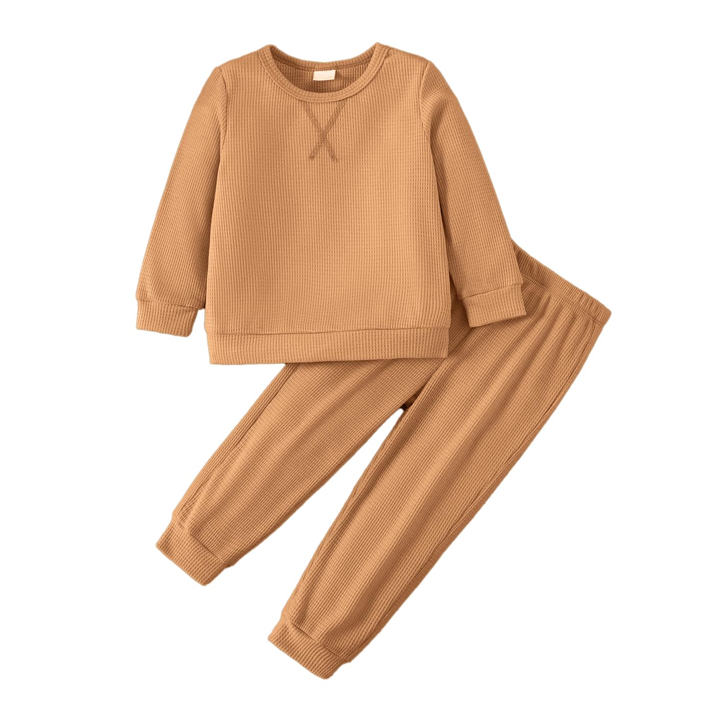 GJ 14 ENTERPRISE2pcs Toddler Boy/Girl Basic Design Solid Set