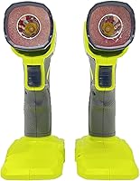 Vista 7 de Ryobi Luz LED de 18V, PCL660 2Pk - Empaquetado a granel, de mano, verde, 2pk-PCL660=BT