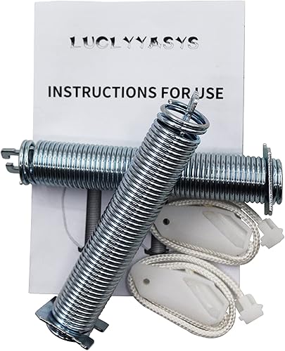 Miniatura 1 de Kit de resorte para puerta de lavavajillas (acero inoxidable) repuesto 00623540 00627230 00659339 00751392 627230 659339 751392 compatible con