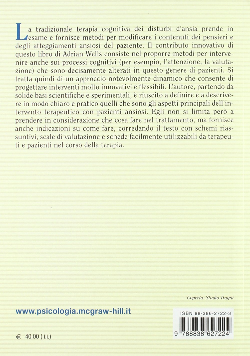 Trattamento cognitivo dei disturbi d'ansia
