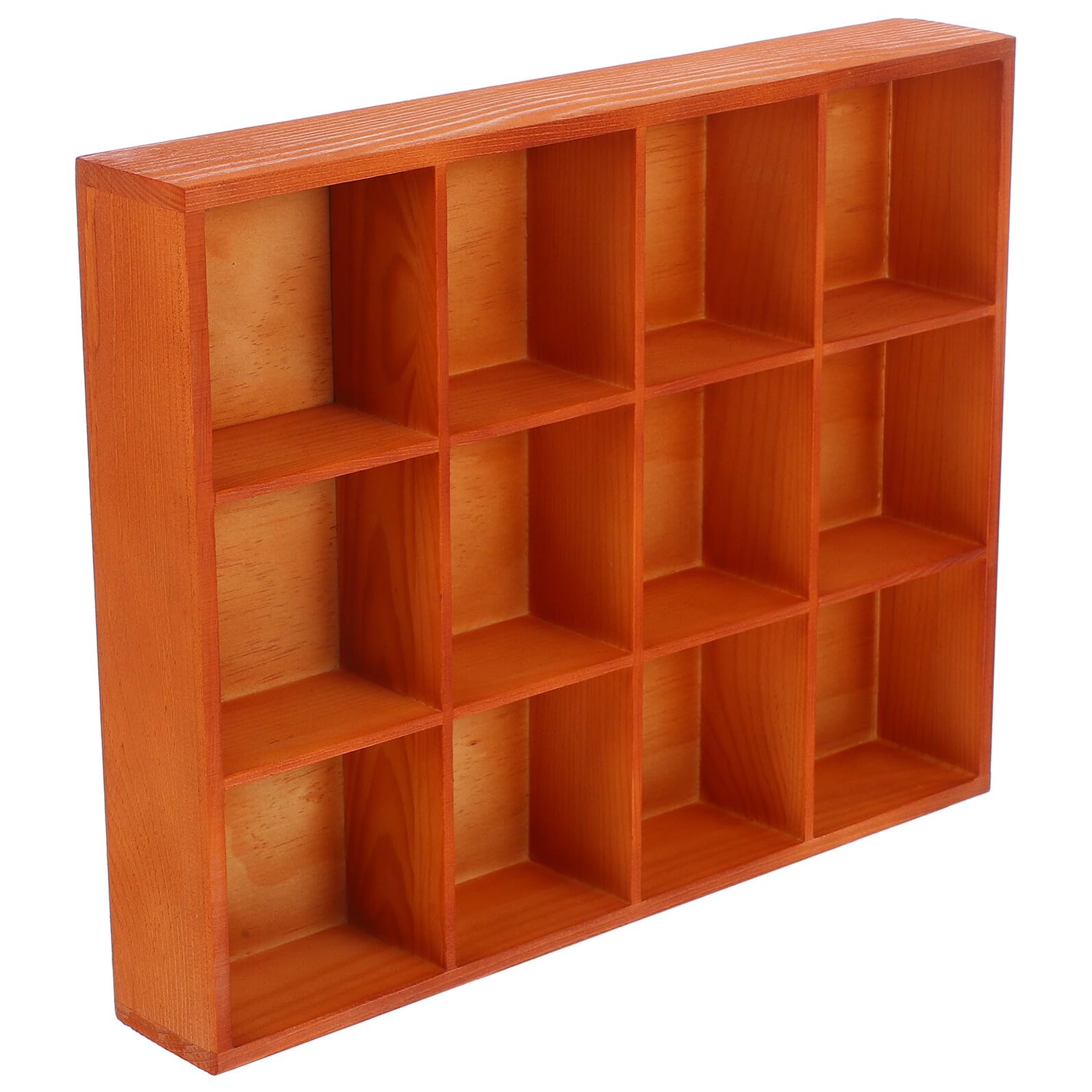 Hohopeti Schubladeneinteiler Modernes Design für Socken und Unterwäsche Holz mit 12 Fächern Kommode Organizer mit Multifunktionaler Nutzung für Schrank und Schublade
