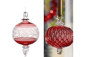 Beautiful Red Christmas Ornaments - Perfect for Home Decoration and Christmas Tree