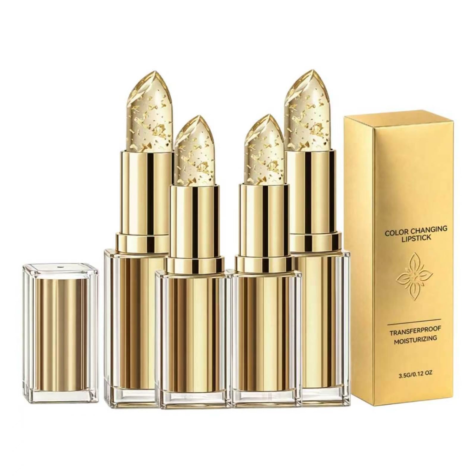 Rouge à lèvres thermo‑changeant vitamine‑E pour lèvres douces