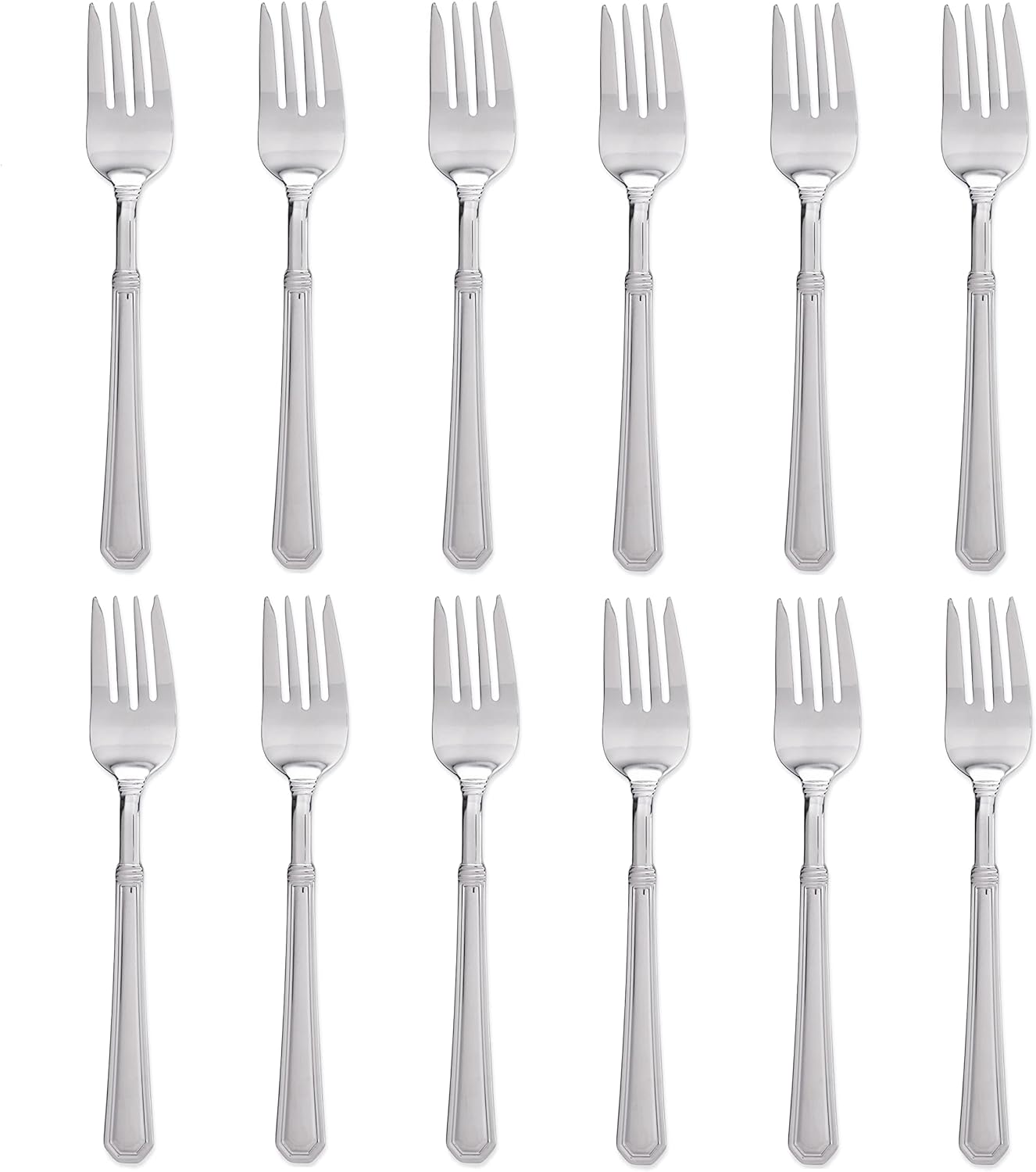 Pfaltzgraff Providence (Glossy) 18/10 Stainless Steel Salad Fork (Set of Twelve)