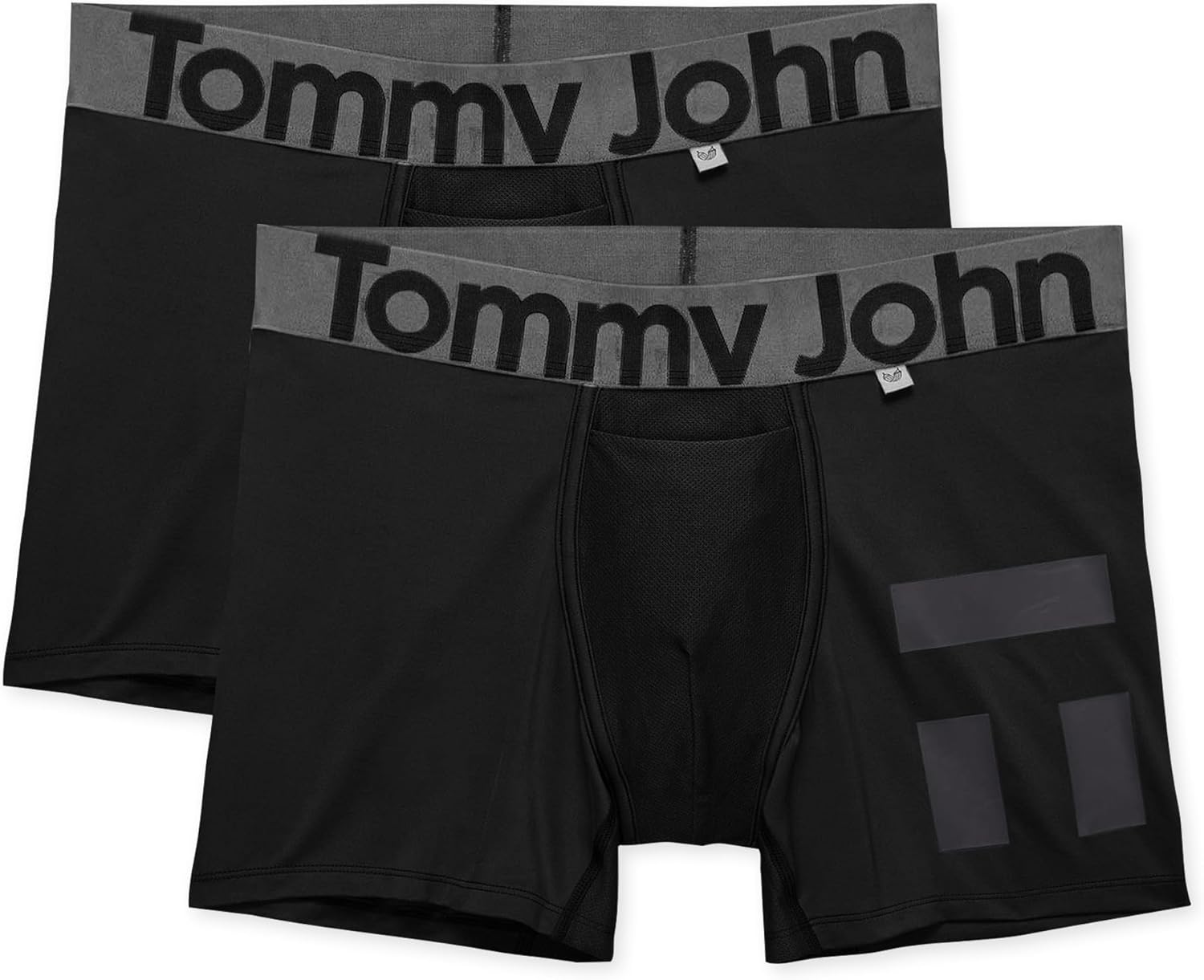 Tommy John Men’s Underwear, 360 Sport Trunks Hammock Pouch, Short 4" Inseam, Moisture Wicking Underwear, Breathable Waistband