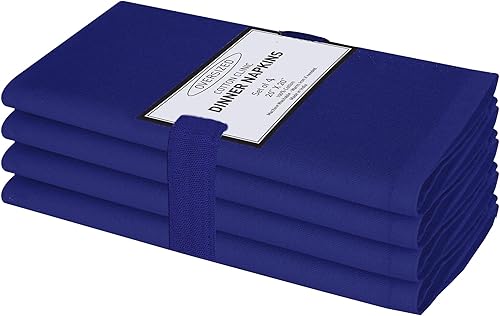 Miniatura 9 de Cotton Clinic Servilletas de tela – Servilletas de mesa perfectas para uso diario – Suave y duradero lavable – Ideal para fiestas, bodas, Navidad