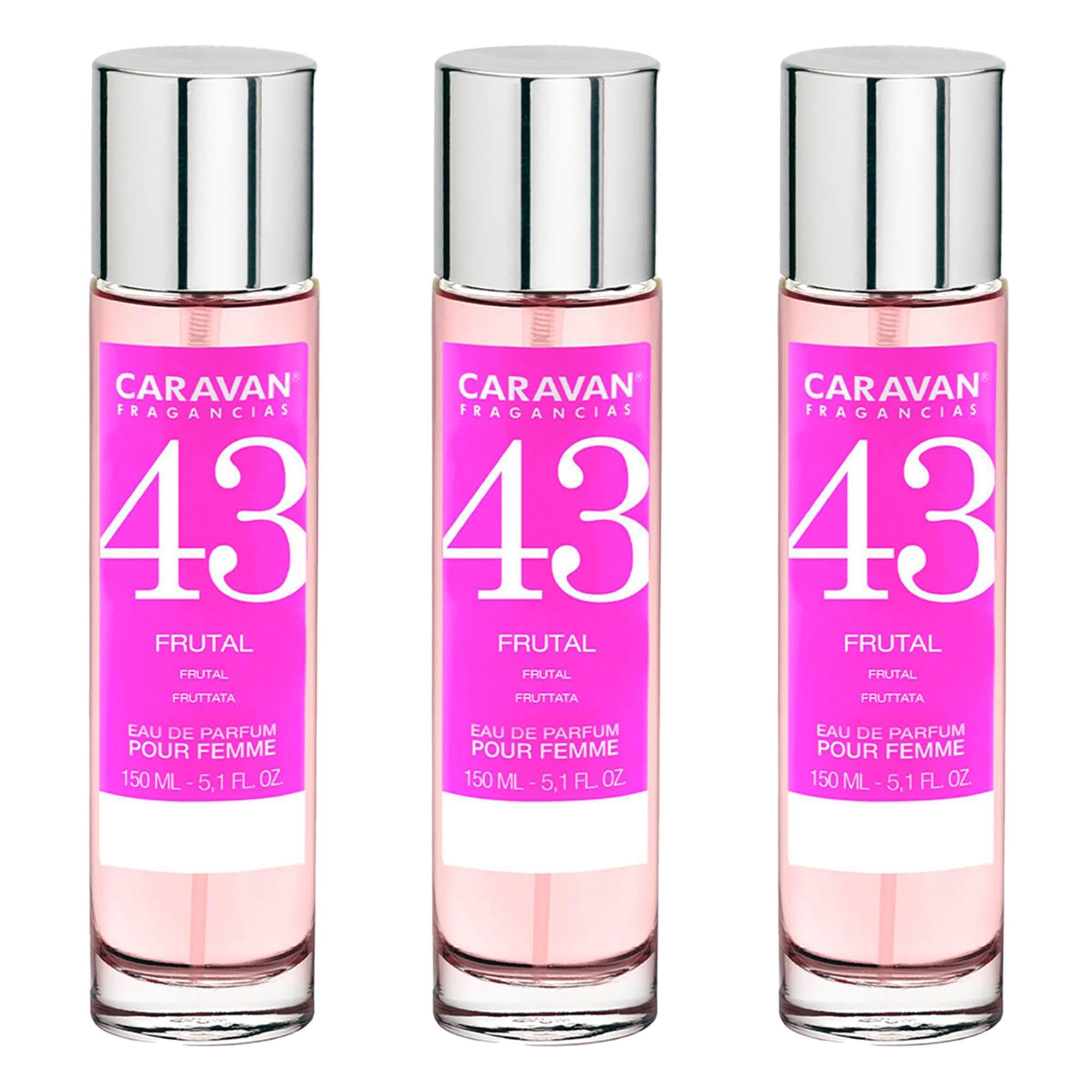 3 x Caravan profumo da donna n. 43-150 ml.