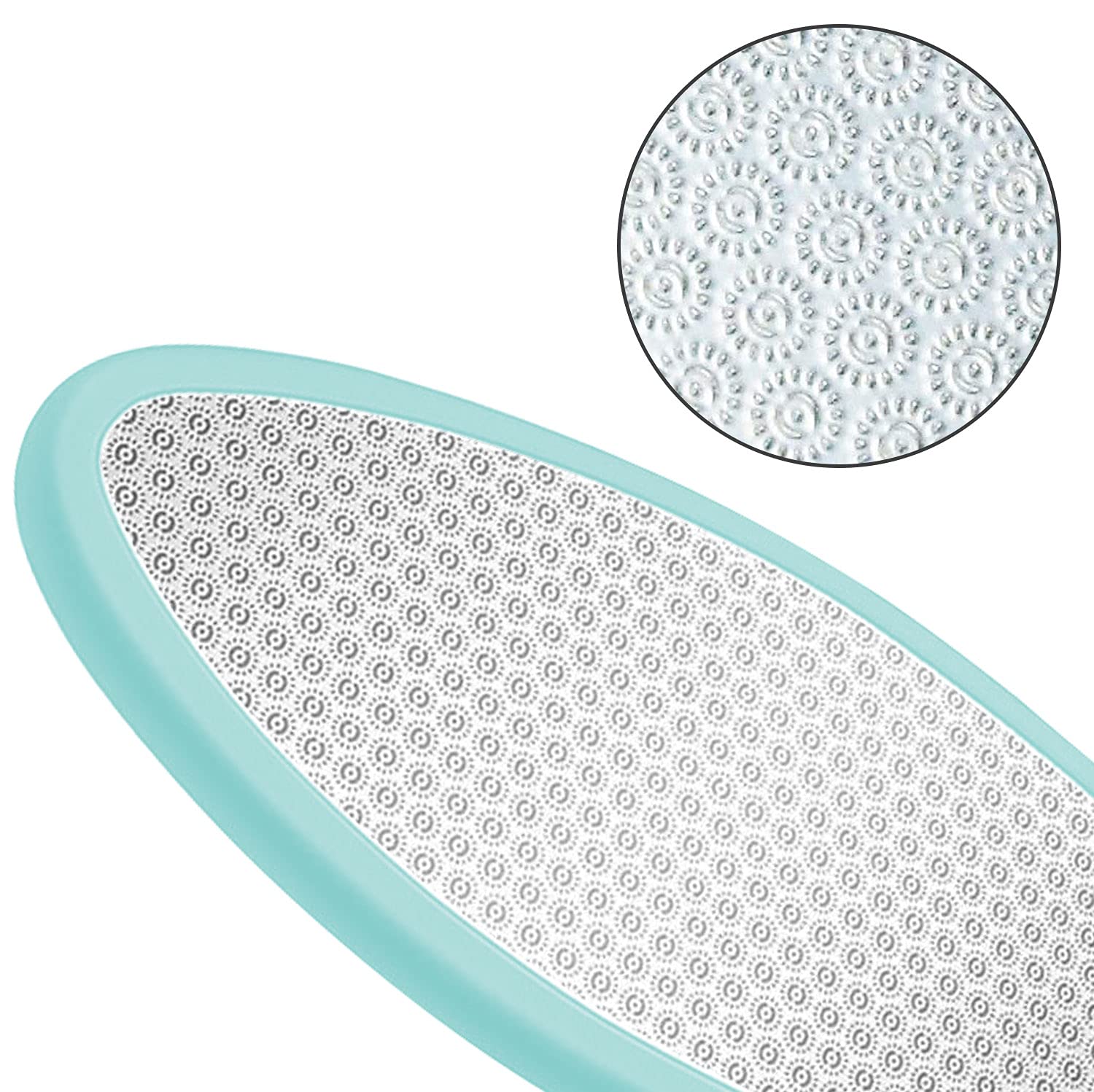 RoserRose Lima de Pies Premium Para Durezas y Callos - Removedor de Piel Muerta Dura y Cuarteada - Eliminador de Callos Para Pedicuras - Azul