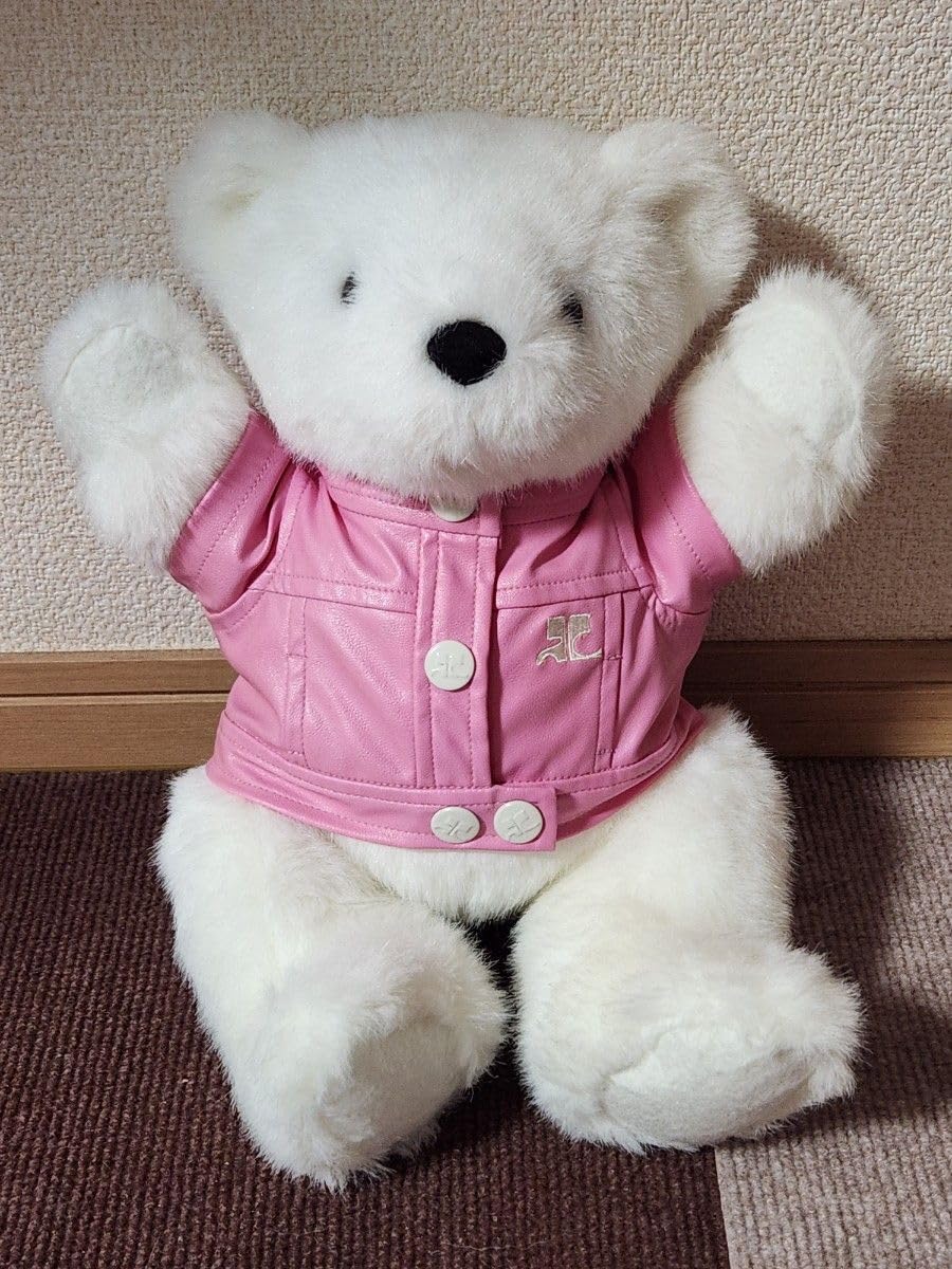 Amazon.co.jp: Retro Courreges Courreges Teddy Bear : Toys & Games
