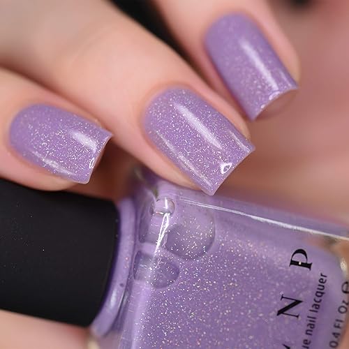 Miniatura 850 de ILNP Madison Ave Esmalte de uñas holográfico metálico rosa antiguo