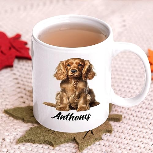 Miniatura 106 de Taza de cerámica personalizada para perros Chow Chow Chow, taza de café con nombre personalizado Chow Chow, regalos para los amantes de los perros
