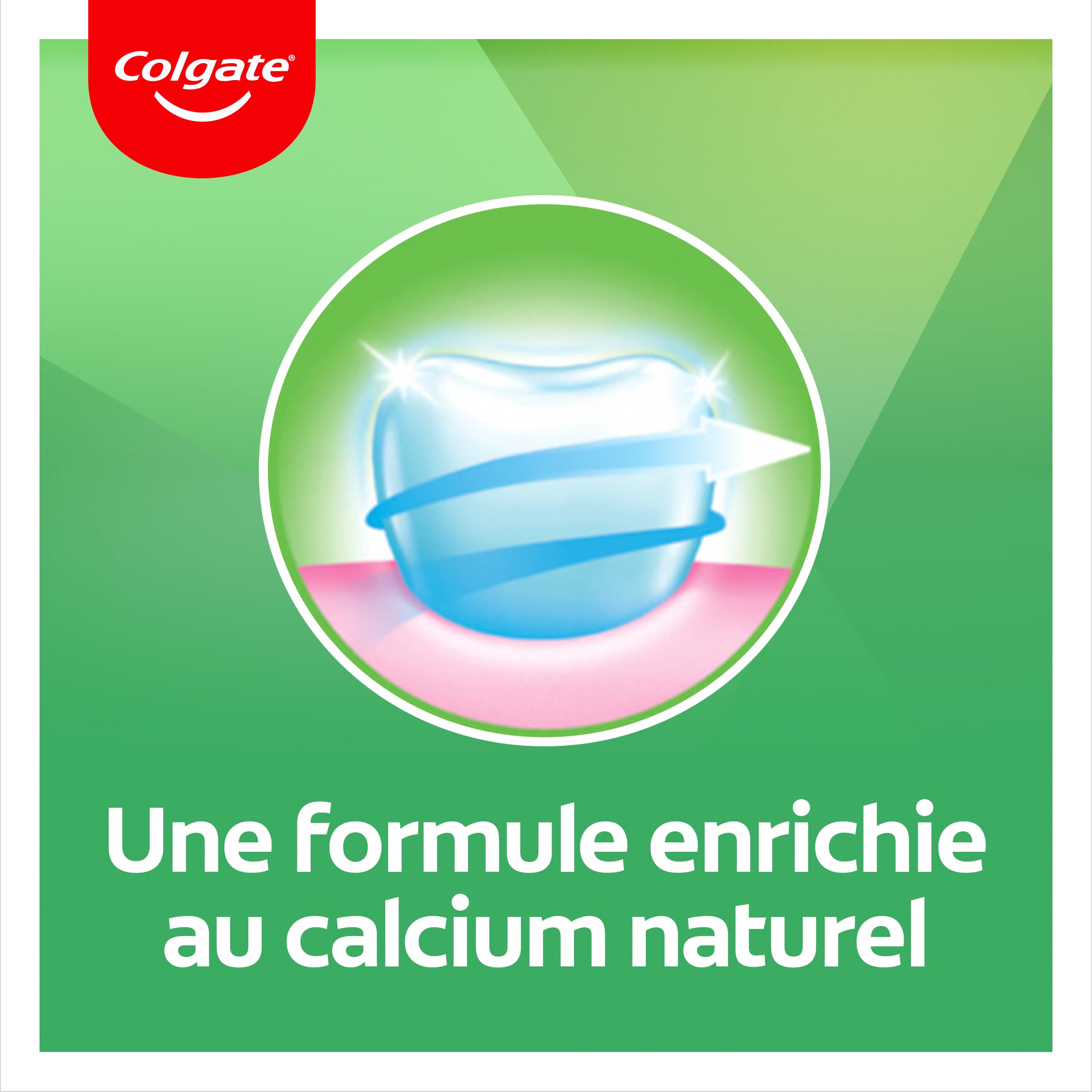 Colgate - Dentifricio Clorofilo Freschezza intensa - 96% di ingredienti di origine naturale - 24 x 75 ml