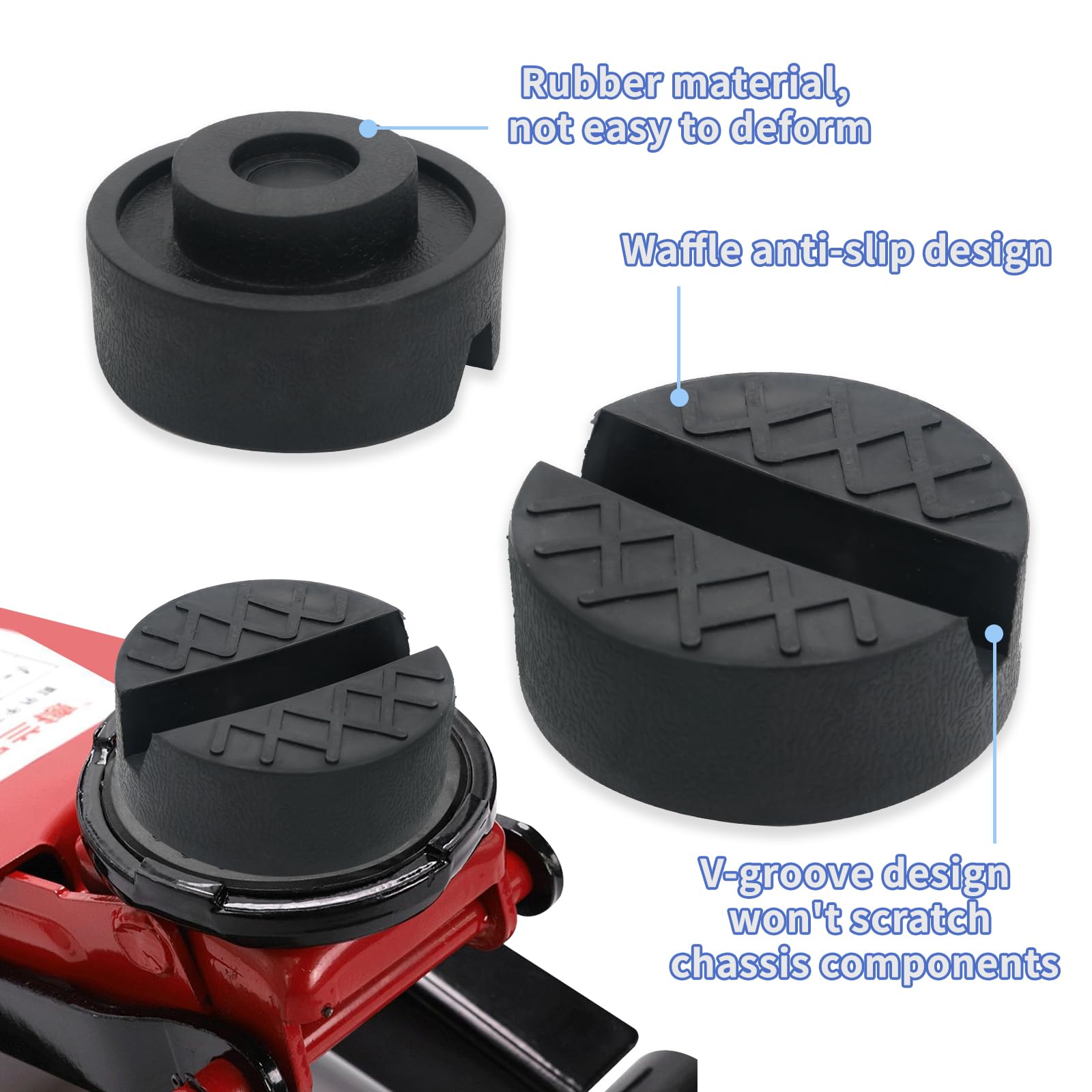Sollevatore Idraulico In Gomma Per Bottiglie, Cuscinetto In Gomma - Foto 5