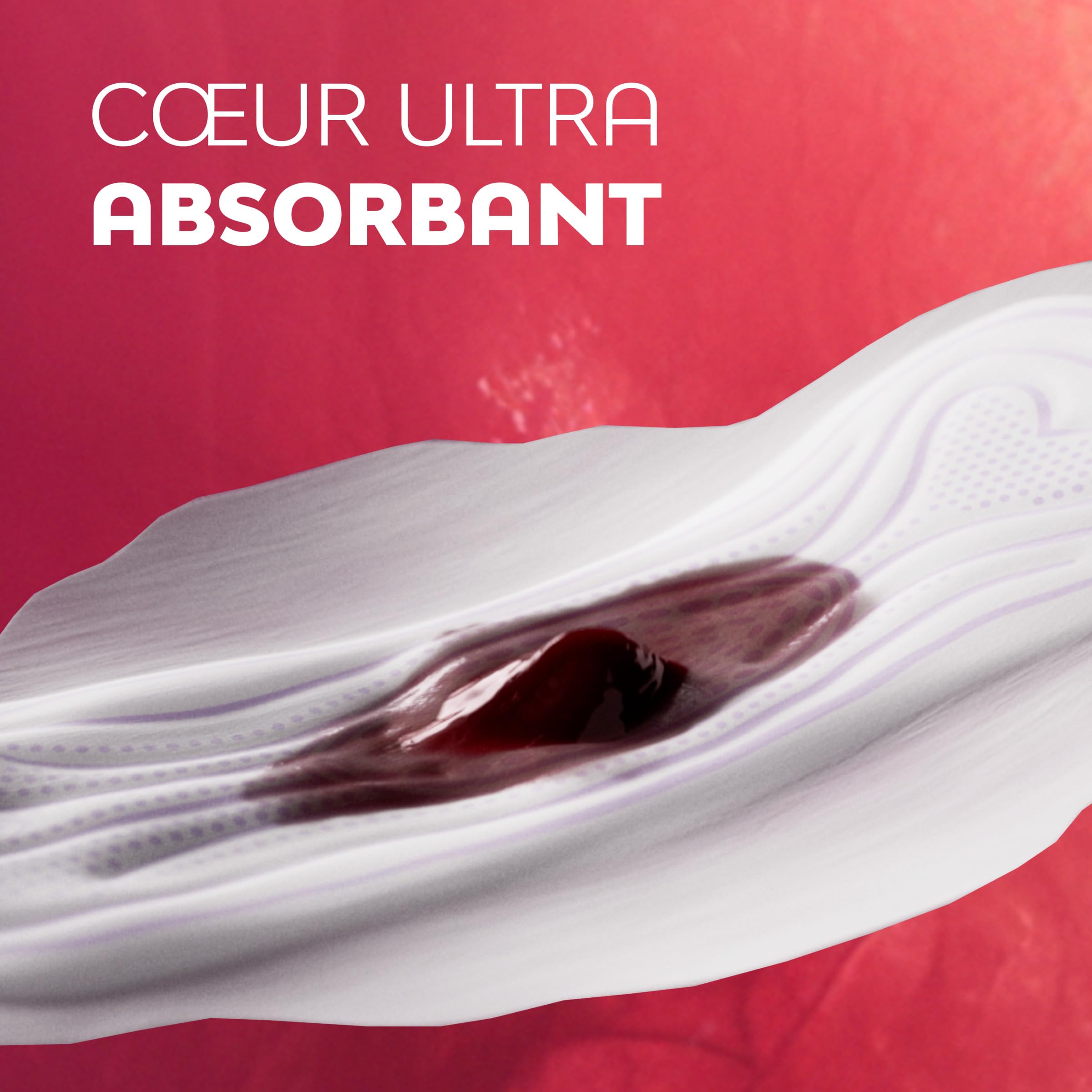 Nana Ultra Régulier Plus Serviettes Hygiéniques Avec Ailettes - Flux Modérés - 28 Serviettes En Pochette Individuelle