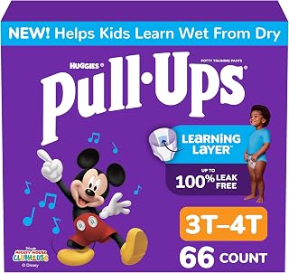 Pull-Ups Boys' Potty Training Pants Size 3T-4T