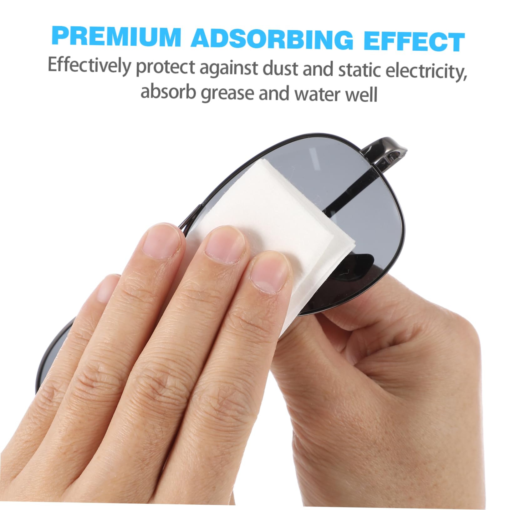 ULTECHNOVO Paños de Limpieza Desechables sin Polvo de 6 Pulgadas para Limpiar Lentes y Pantallas, Absorbentes y Antiestáticos, Ideales para Laboratorio y Dispositivos Electrónicos