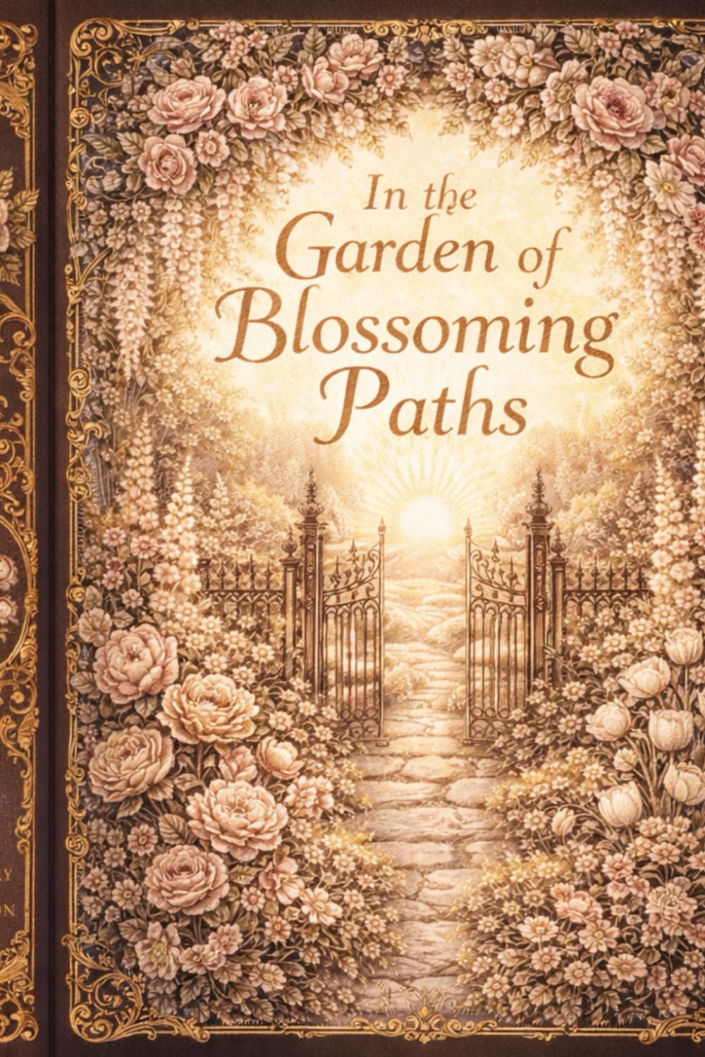 Whispers of Spring Gardens: Aadult Coloring Book, floral coloring book, botanical coloring, garden coloring