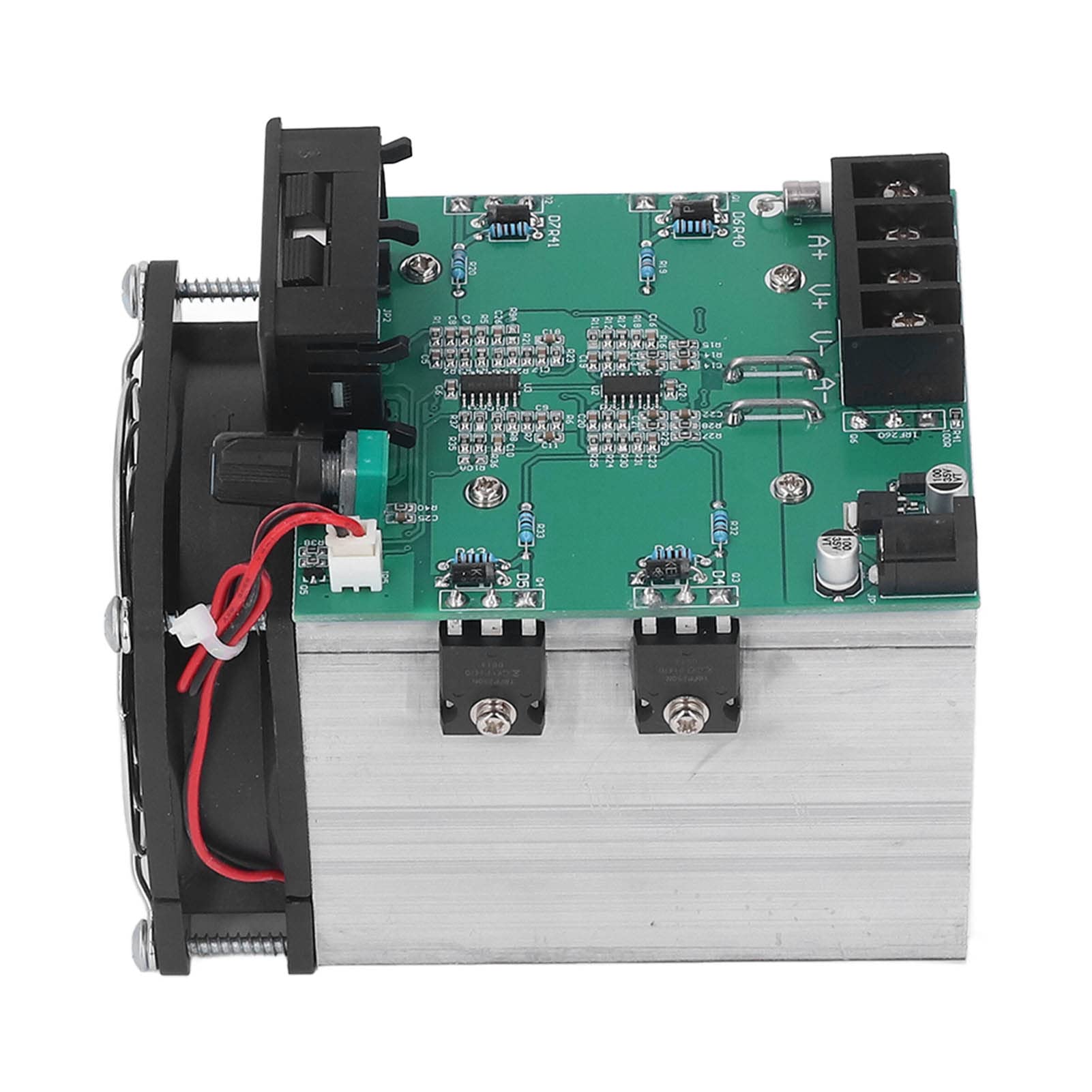 Tester Prądu Pojemności Akumulatora Elektroniczny Tester Obciążenia 12 V 0 do 20 A 250 W z lampą zasilającą na podczerwień i Wentylatorem z Podwójnym łożyskiem Kulkowym do Monitorowania