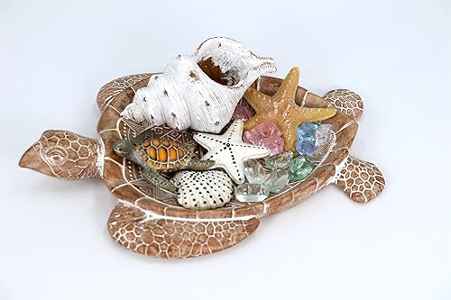 LAIKEARTS Decoración de tortuga, estatua de resina de estilo bohemio que trae buena suerte, decoraciones aplicables para el hogar, sala de estar,