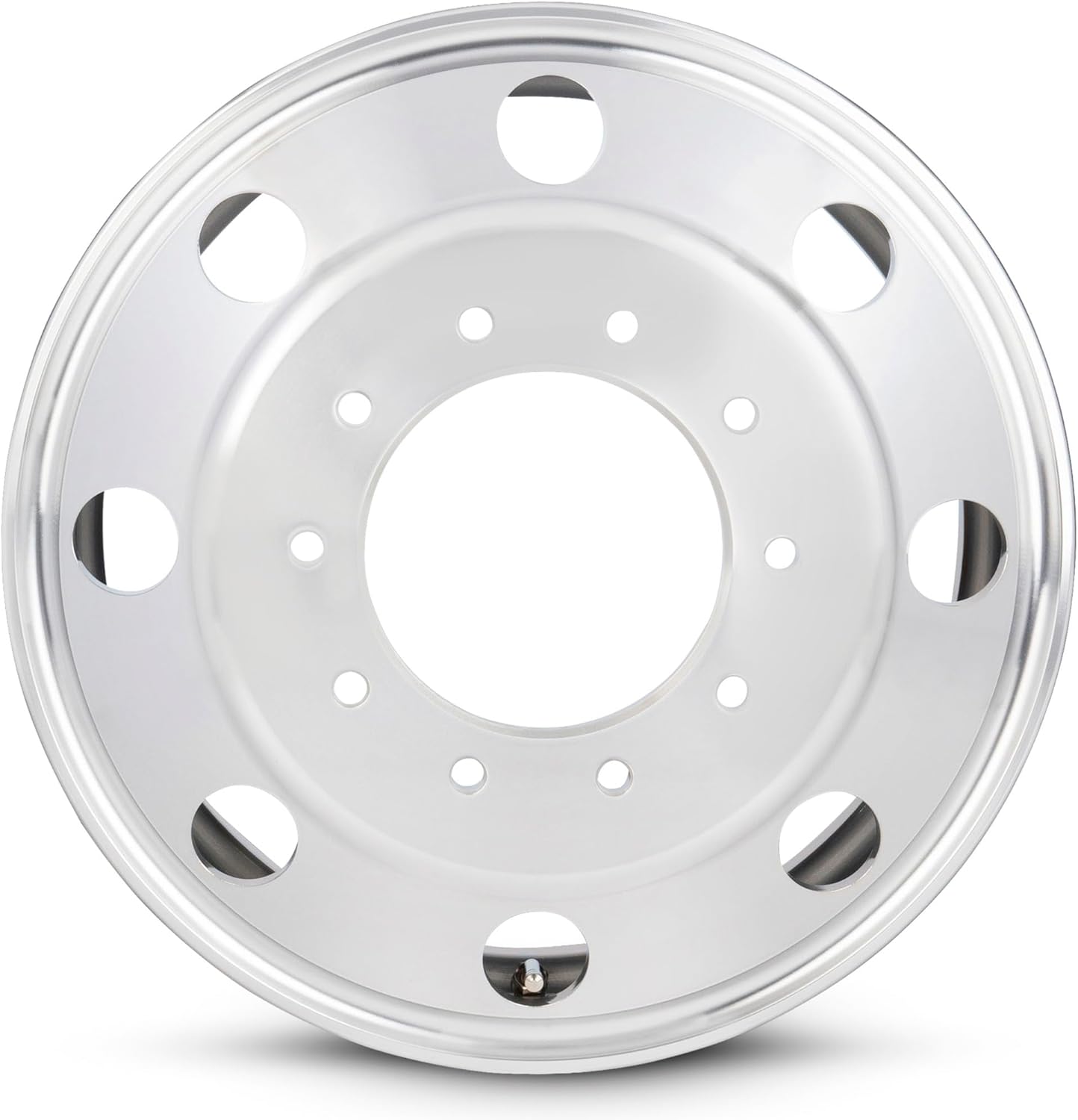 For 2005-2025 Dodge Ram 5500 19.5 Inch Machined with Clear Coat Silver Rim - OE Direct Replacement - Road Ready Car Wheel