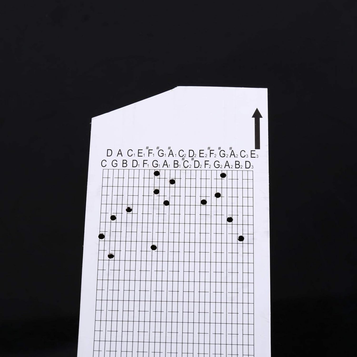 30 Note DIY Hand Crank Music Box Movement Kit, 3 Pcs Blank Paper Strips Tapes, Make Your Music Tool Kit, As