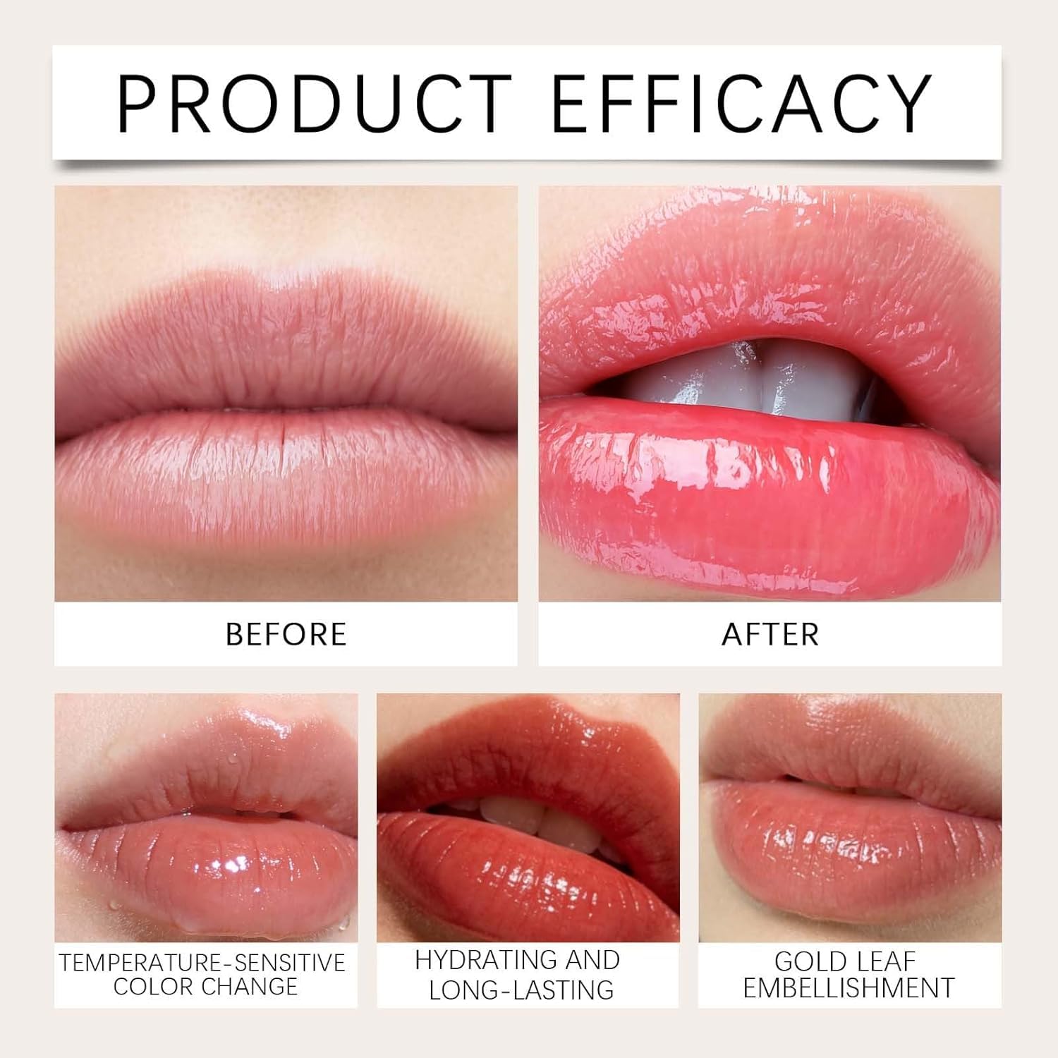 2026 PH Adjusting Colour Changing Lipstick - Long Lasting 24H Transferproof Hydrating & Nourishing Formula That Brightens Lip Colour with a Shiny Finish, 3.5g Portable Tube for Mature Women - 5