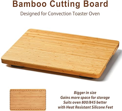 Vista 2 de Tabla de cortar compatible con horno inteligente freidora de aire Breville BOV800XL/845BSS/860BSS Smart Oven Air Fryer, accesorios para horno