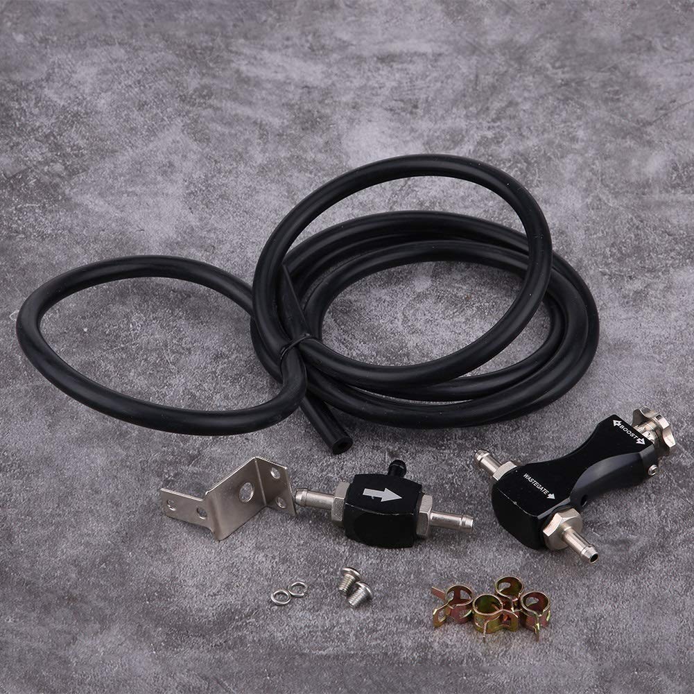 VOBOR Rubinetto a pressione turbo,Regolatore di sovralimentazione manuale Turbo Boost Turbo Tee Purge Valve Controller Turbo Accessorio Turbocompressore