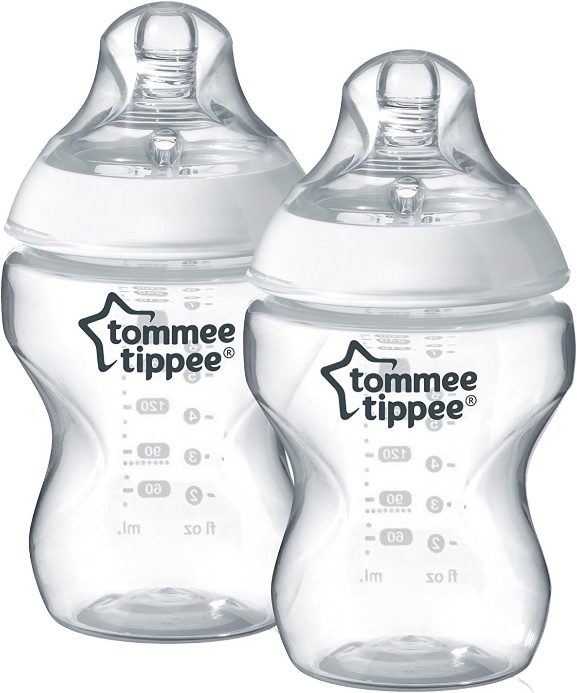2 Biberons 260ml sans bisphénol A Tommee tippee