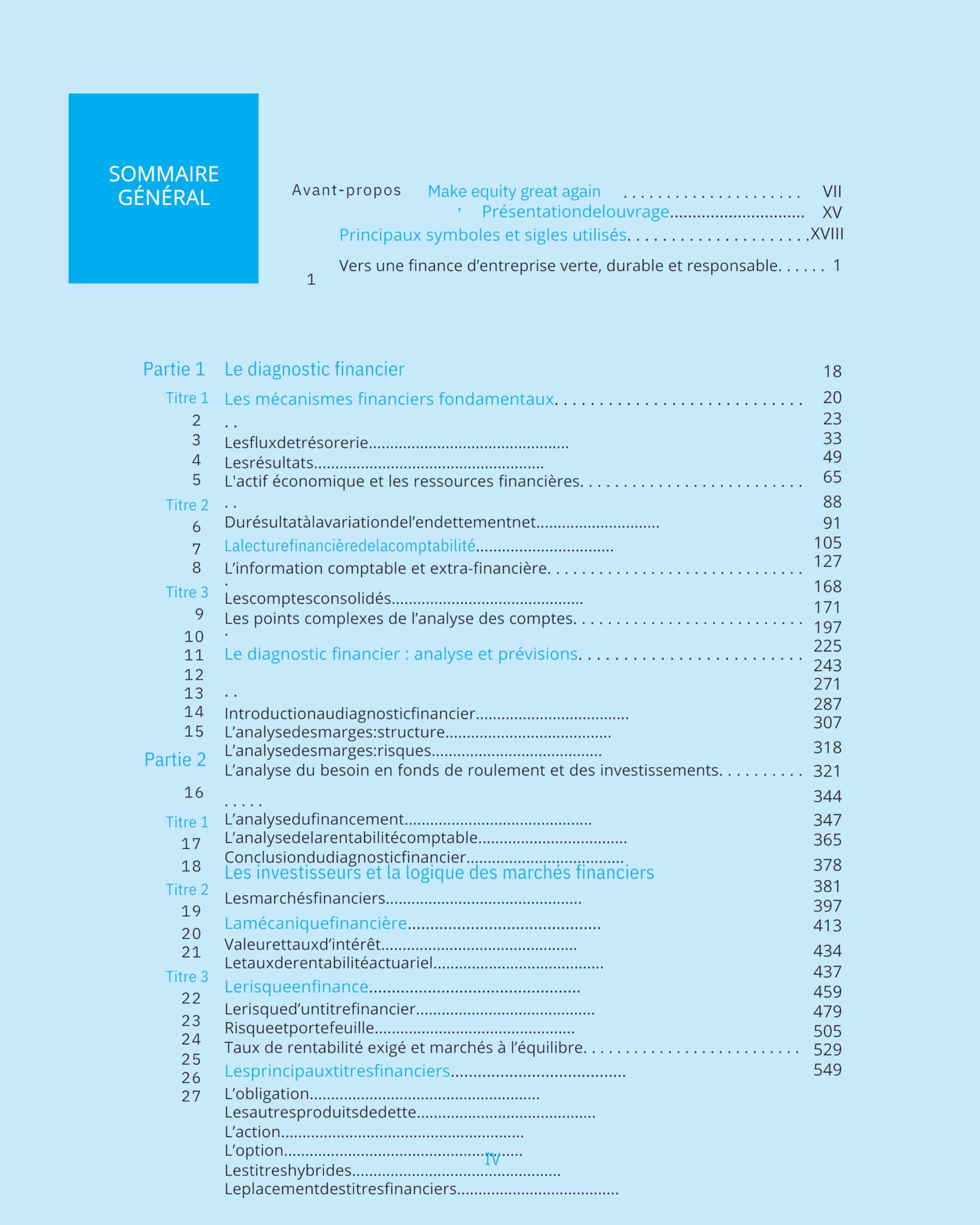 Finance d'entreprise
