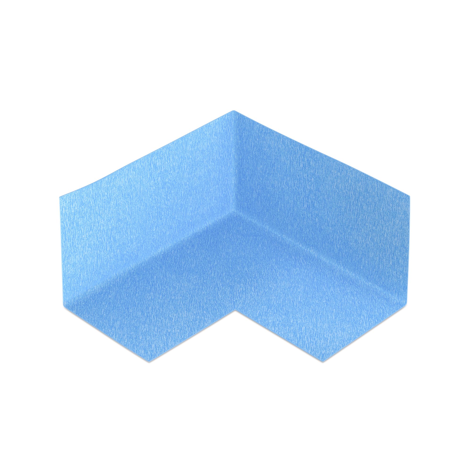 Isolbau Innenecke P3 Blau - 100 Stück - Wasserdichtes Eck-Dichtband für Sanitär, Dusche, Bad, Fliesen, Eckabdichtung Dichtecke Abdichtung für Innen- & Außenbereich