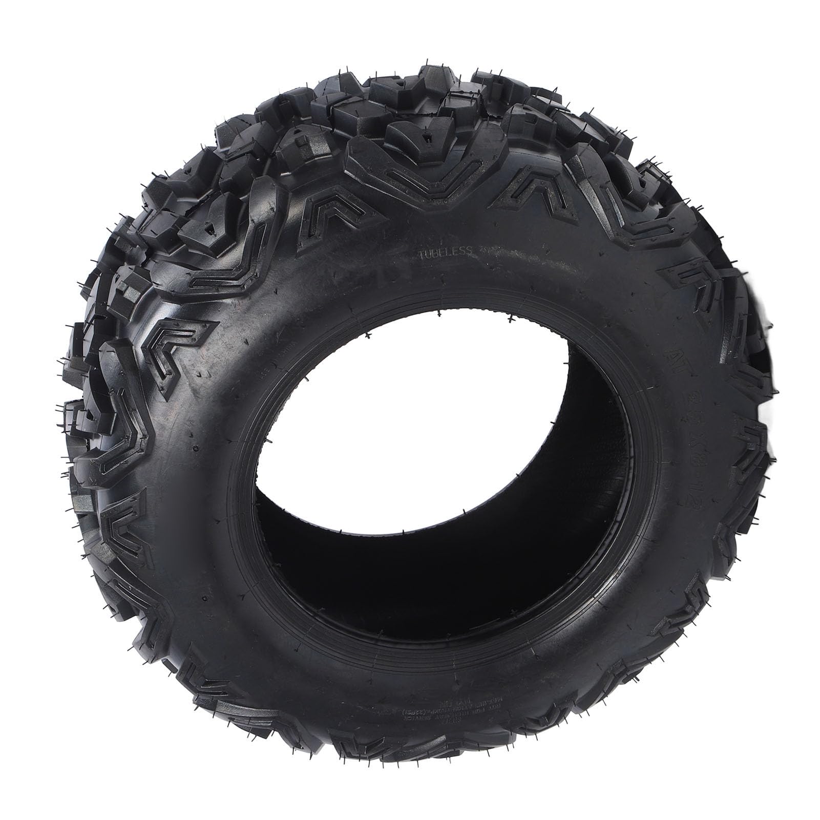 KIMISS Gomma per Pneumatici Tubeless ATV 25x8-12 8 Ply Eccellente Trazione Fuori Strada per Utv Go Kart Cart Tosaerba